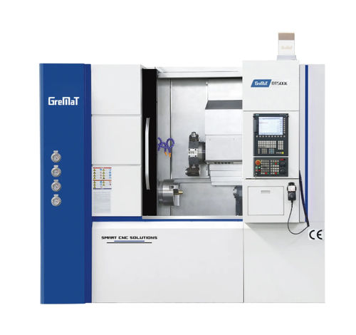 Centro di tornitura CNC - DT500E  - Nanjing Genvan Intelligent Equipment Co. Ltd. - 4 assi / A2-6 / 12 utensili