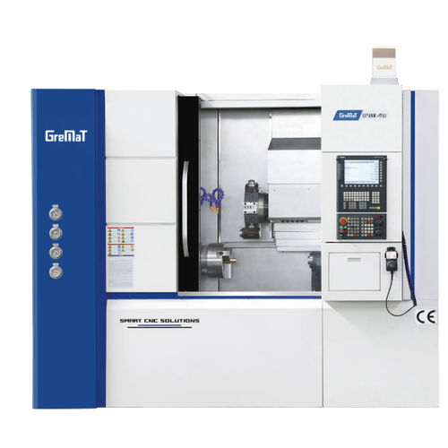 Centro di tornitura CNC - DT500E-450 - Nanjing Genvan Intelligent Equipment Co. Ltd. - 4 assi / A2-6 / 12 utensili