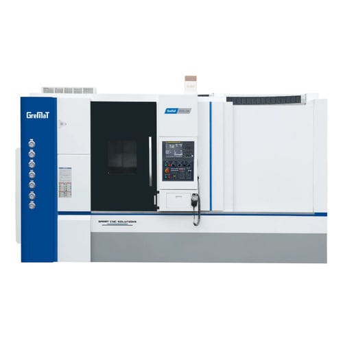 Centro di tornitura CNC - DT500E-1500 - Nanjing Genvan Intelligent Equipment Co. Ltd. - 4 assi / con bancale inclinato / A2-6