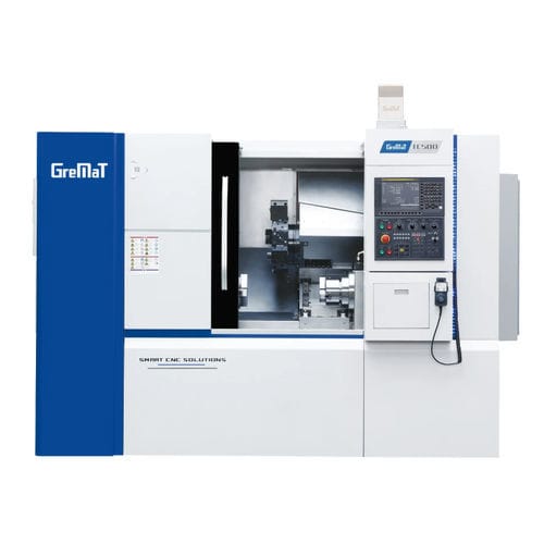 Centro di tornitura CNC - TC500  - Nanjing Genvan Intelligent Equipment Co. Ltd. - 4 assi / multiasse / a due mandrini