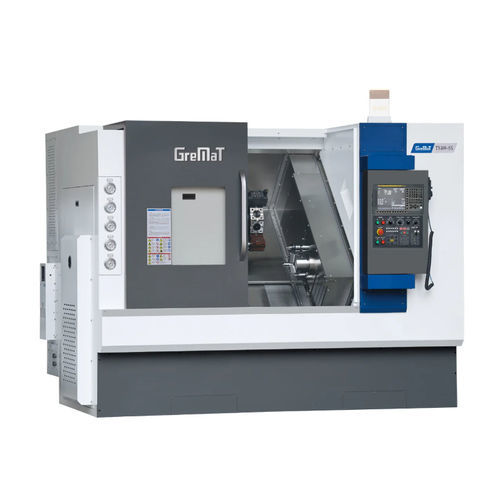 Centro di tornitura CNC - TN400-SX  - Nanjing Genvan Intelligent Equipment Co. Ltd. - a banco inclinato / a due mandrini / A2-5