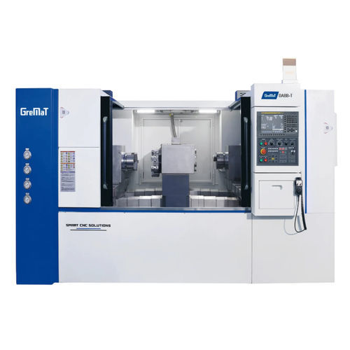 Centro di tornitura CNC - DA88-T - Nanjing Genvan Intelligent Equipment Co. Ltd. - 2 assi / con bancale inclinato / a due mandrini