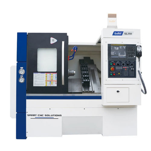 Centro di tornitura CNC - SL350  - Nanjing Genvan Intelligent Equipment Co. Ltd. - 2 assi / con bancale inclinato / A2-5