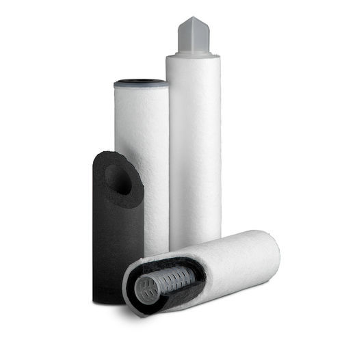 Cartuccia filtrante a carboni attivi - ASC - Atlas Copco Process Filtration - ad acqua / in carbonio / per applicazioni alimentari