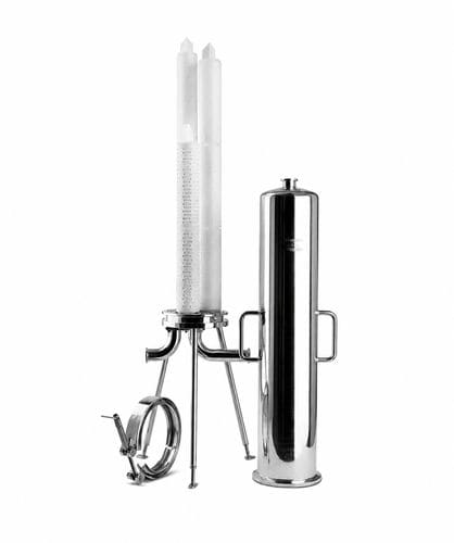 Carter per filtro multicartuccia - SLH series - Atlas Copco Process Filtration - monocartuccia / per liquido / in acciaio inossidabile