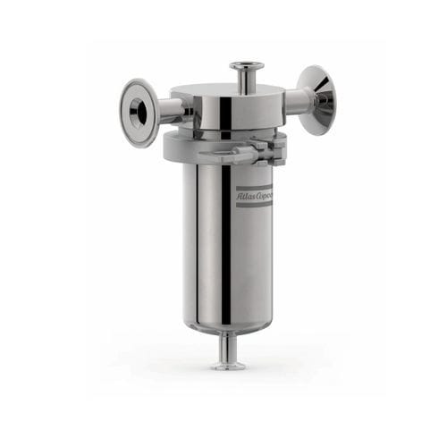 Carter per filtro a cartuccia - SHM  - Atlas Copco Process Filtration - per liquido / per gas / in acciaio inossidabile
