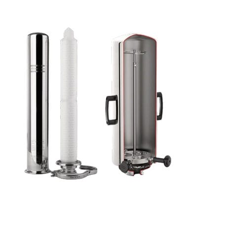 Carter per filtro multicartuccia -  SVH - Atlas Copco Process Filtration - monocartuccia / per liquido / in acciaio inossidabile