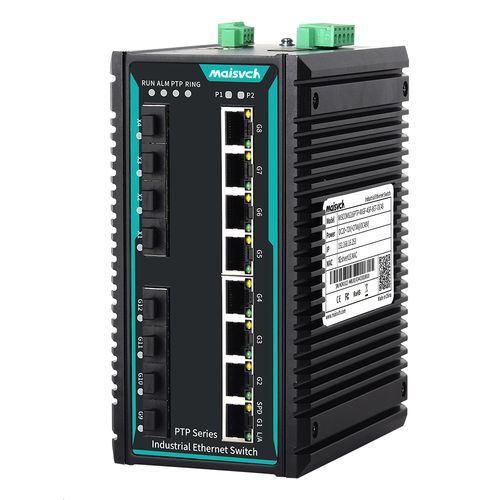 Switch Ethernet gestibile - MISCOM8216PTP-4XGF-4GF-8GT series - Maisvch - 5 porte / di livello 3 / gigabit