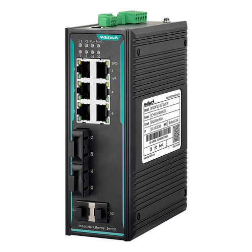 Switch Ethernet gestibile - MISCOM7210-2GF-2F - Maisvch - 10 porte / 10/100BaseT(X) / di livello 2