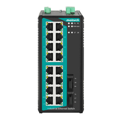 Switch Ethernet gestibile - MISCOM6218-2F series - Maisvch - 18 porte / 10/100BaseT(X) / di livello 2