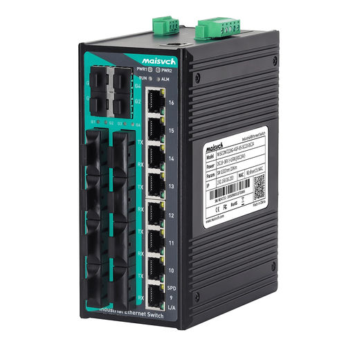 Switch Ethernet gestibile - MISCOM7220-4GF-8F series - Maisvch - 20 porte / 10/100BaseT(X) / di livello 2