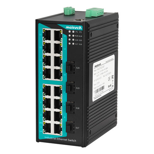 Switch Ethernet gestibile - MISCOM7220-4GF - Maisvch - 20 porte / 10/100BaseT(X) / di livello 2