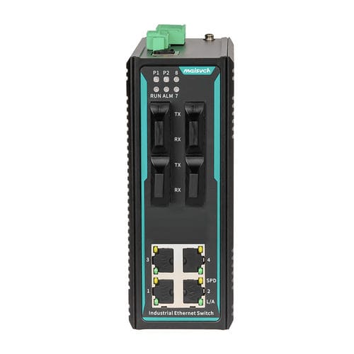 Switch Ethernet gestibile - MISCOM6208-4F series - Maisvch - 8 porte / 10/100BaseT(X) / di livello 2