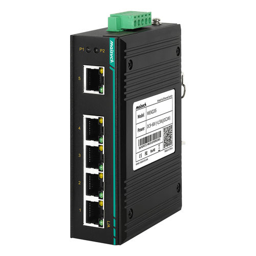 Switch Ethernet non gestibile - MIEN2205 series - Maisvch - 8 porte / di livello 2 / su guida DIN