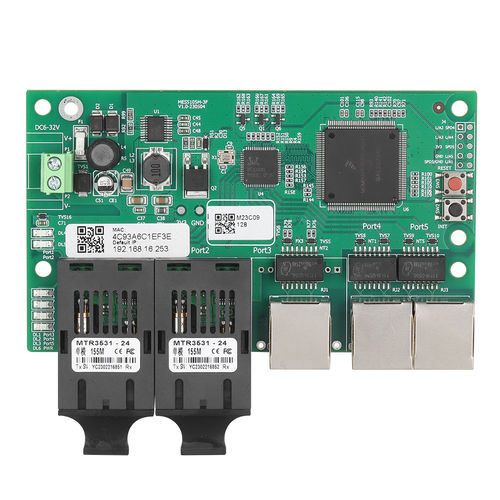 Switch Ethernet gestibile - MES5105M series - Maisvch - 8 porte / di livello 2 / embedded