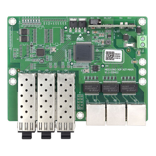 Switch Ethernet non gestibile - MES3106G-3GF-3GT - Maisvch - 6 porte / di livello 2 / gigabit