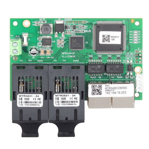 Switch Ethernet gestibile - MES5104-2F - Maisvch - 4 porte / di livello 2 / embedded
