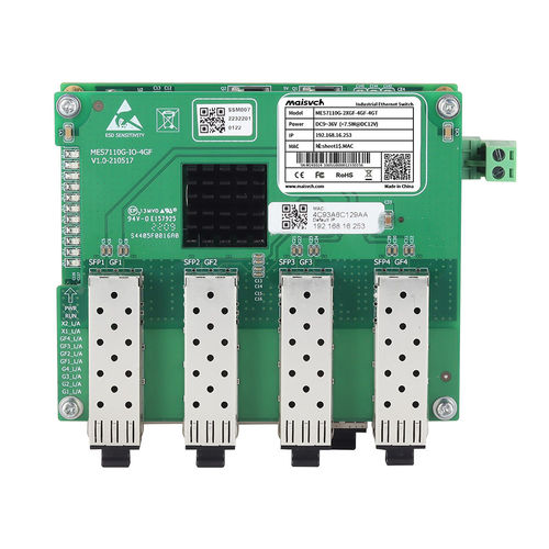 Switch Ethernet gestibile - MES7110GX-2XGF-4GF-4GT - Maisvch - 10 porte / embedded / standard