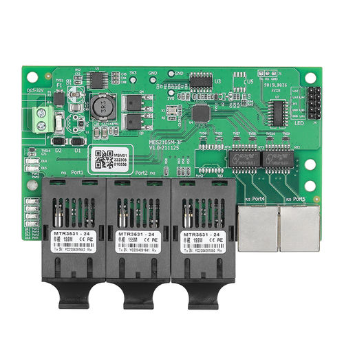 Switch Ethernet non gestibile - MES2105M series - Maisvch - 8 porte / 10/100BaseT(X) / di livello 2