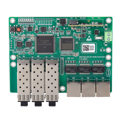 Switch Ethernet gestibile - MES7106G-3GF-3GT - Maisvch - 6 porte / di livello 2 / gigabit
