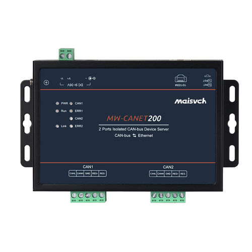 Convertitore di protocolli - MW-CANET200 - Maisvch - di frequenza / bus CAN a Ethernet / Modbus TCP