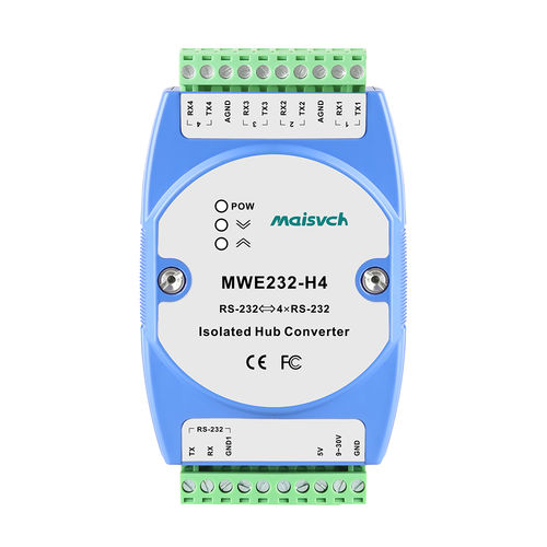Convertitore serie - MWE232-H4 - Maisvch - di protocolli / su guida DIN / industriale