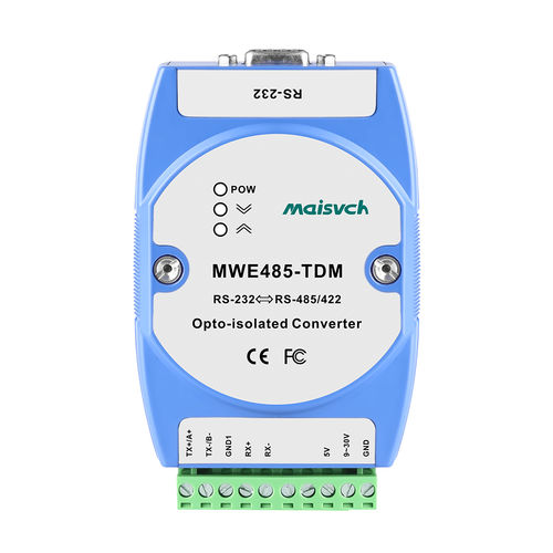 Convertitore serie - MWE485-TDM - Maisvch - fieldbus / RS-232 vers RS-485 / RS-232 verso RS-422