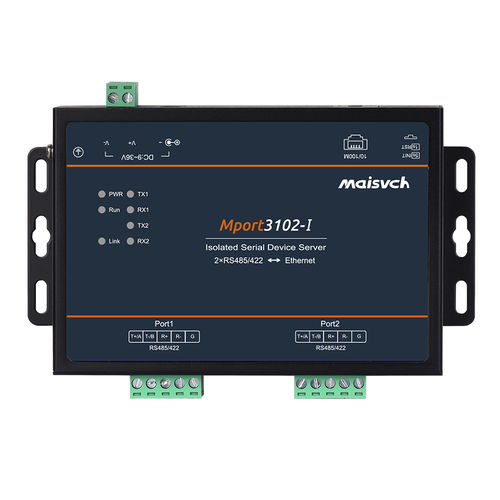 Device server Ethernet - Mport3102-I - Maisvch - Modbus RTU / RS422/RS485 / Modbus TCP