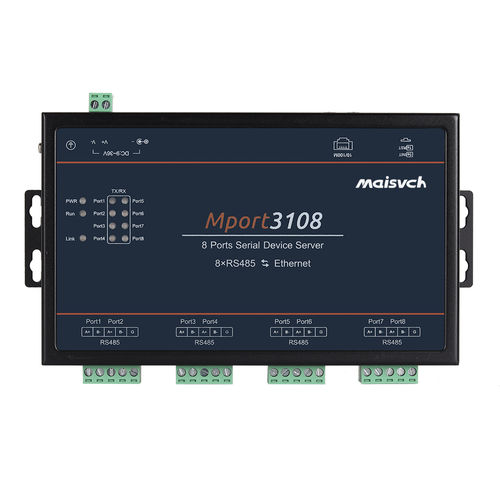 Device server RS-485 - Mport3108-485 - Maisvch - Ethernet / RJ45 / 8 porte