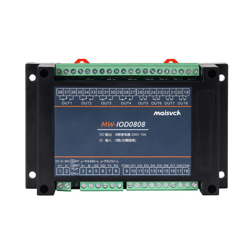Modulo I/O digitale - MW-IOD0808 - Maisvch - RS-485 / Modbus RTU / RS232