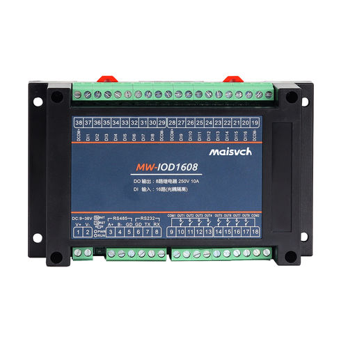 Modulo I/O digitale - MW-IOD1608 - Maisvch - RS-485 / Modbus RTU / RS232