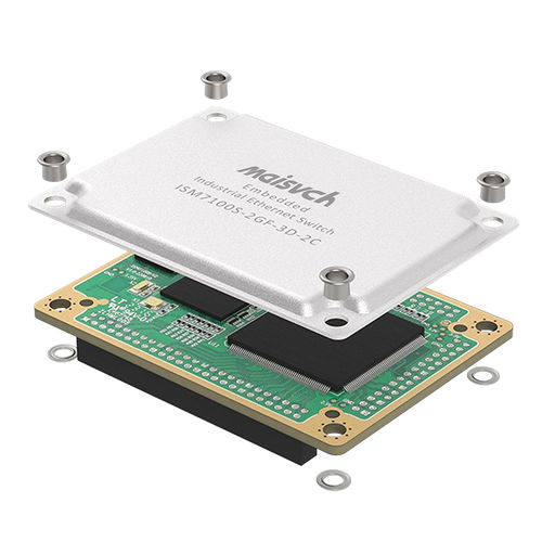Modulo di commutazione Ethernet gestibile - ISM7100S-2GF-3D-2C - Maisvch - 10 porte / di livello 2 / Ethernet gigabit