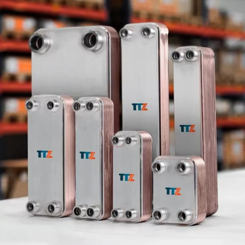 Scambiatore di calore a piastre - ZC series - TTZ GmbH & Co. KG - acqua-olio / in acciaio inossidabile / in rame