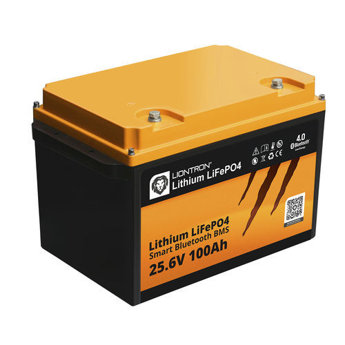 Batteria LiFePO4 - LISMART24100LX  - Liontron Ltd. - a blocco / M8 / CE