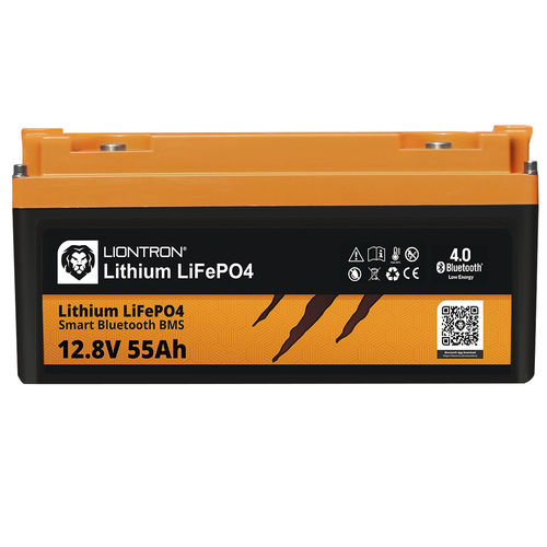 Batteria LiFePO4 - LISMART1255LX - Liontron Ltd. - a blocco / 12 V / M8