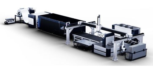 Linea di taglio trasversale laser - Z1 - Guangdong MAHATMA Intelligent Co,. Ltd - per lamiere / di bobina / panno del rullo