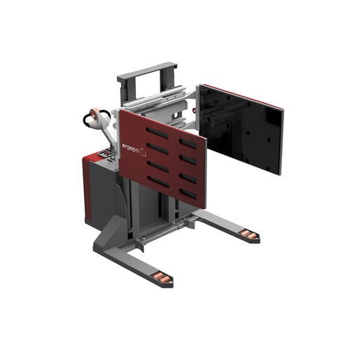 Cambio pallet mobile - PC-23M - ergopal GmbH - per centro di lavorazione / per l'industria alimentare e delle bevande / con navetta di trasferimento motorizzata indipendente