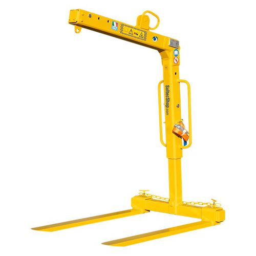Forca per pallet regolabile - Soltec srl - per pallet / per costruzioni / per movimentazione di pallet