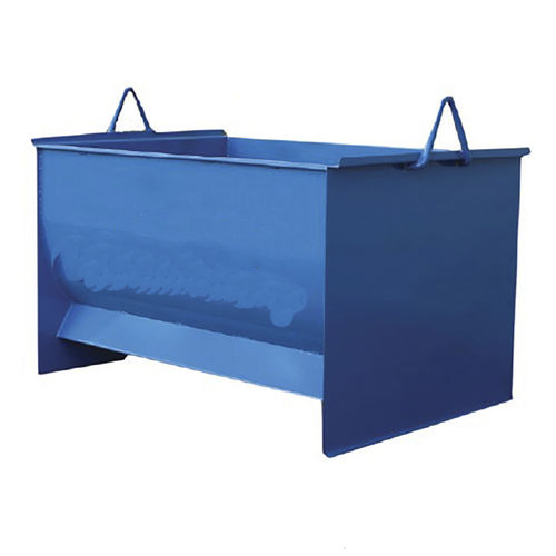 Vaschetta porta malta in metallo - Soltec srl - da trasporto / per il settore dell'edilizia / per carrello elevatore