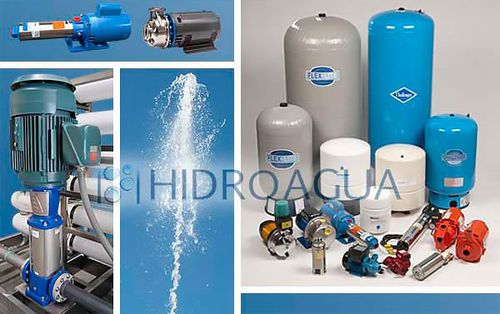 Gruppo di pompaggio idropneumatico - GRUPO COMERCIALIZADOR HIDROAGUA, S.A. DE C.V. - ad acqua / per acque cariche / autoadescante