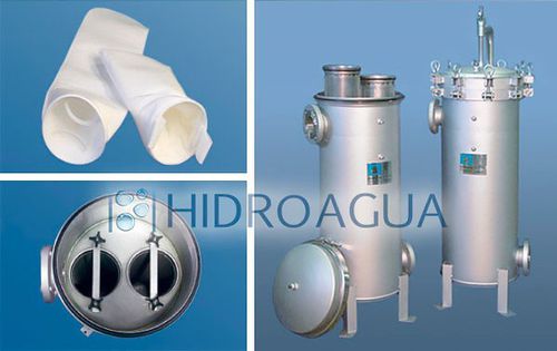 Filtro a borsa - GRUPO COMERCIALIZADOR HIDROAGUA, S.A. DE C.V. - ad acqua / con cartuccia / a manica