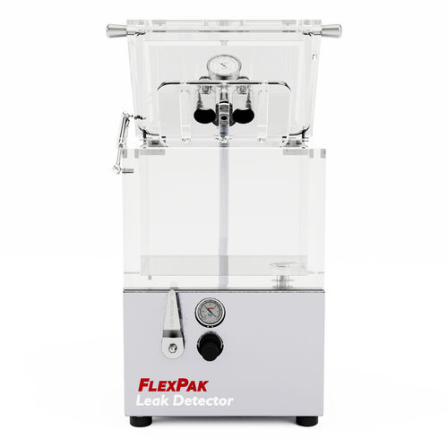 Tester di tenuta per confezionamento sottovuoto - FP110808 - FlexPak Leak Detectors Inc. - con camera sottovuoto / di pressione / digitale