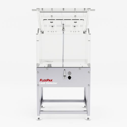 Tester di tenuta per confezionamento sottovuoto - FP242015 - FlexPak Leak Detectors Inc. - con camera sottovuoto / per imballaggi / per bottiglie