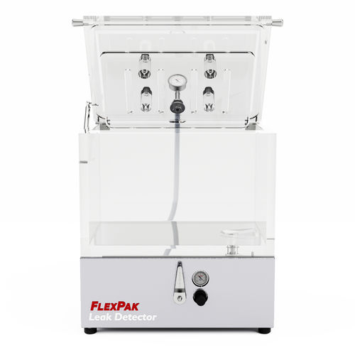 Tester di tenuta per imballaggi - FP201413 - FlexPak Leak Detectors Inc. - digitale / ad alta pressione / elettropneumatico