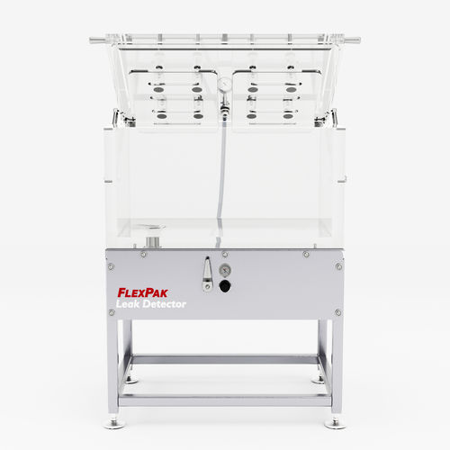 Tester di tenuta per confezionamento sottovuoto - FP302015 - FlexPak Leak Detectors Inc. - con camera sottovuoto / per imballaggi / per bottiglie