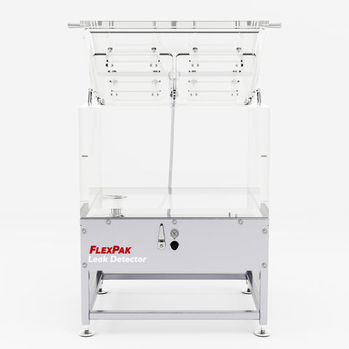 Tester di tenuta con camera sottovuoto - FP322619 - FlexPak Leak Detectors Inc. - per imballaggi / per bottiglie / per verifica dello stato delle guarnizioni