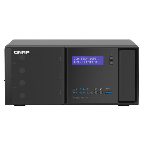 Switch Ethernet gestibile - QGD-3014-16PT - QNAP - 5 porte / di livello 2 / gigabit