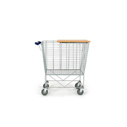 Carrello da trasporto - REF. R20040 - Carttec - in acciaio / con cestello / multiuso