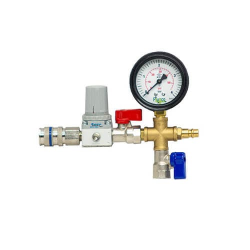 Regolatore di pressione per aria - ACD-PReg XX - Plugco - a membrana / monostadio / in ottone nichelato