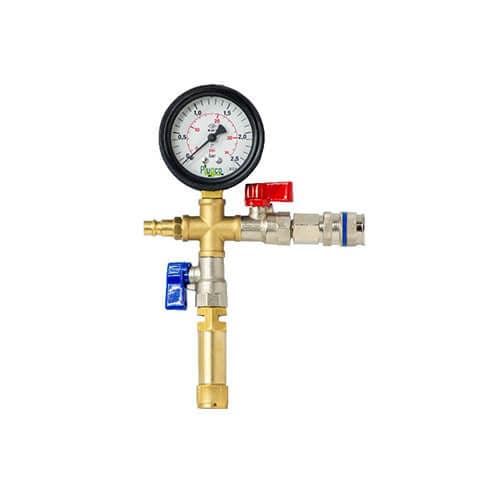 Valvola limitatrice di pressione ad aria - ACD PRV XX - Plugco - di regolazione / in ottone nichelato / filettata